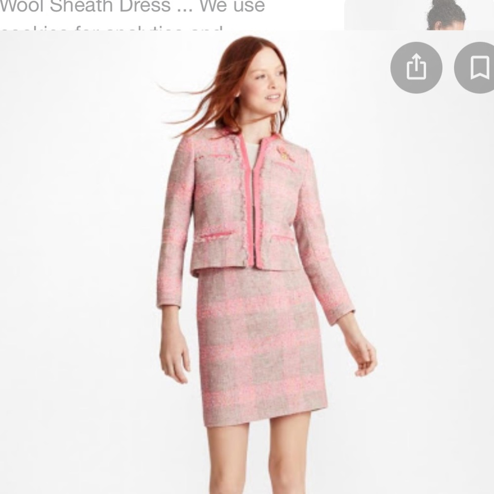 Brooks Brothers Pink Suit Jacket